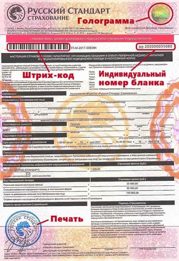 Полис ДМС